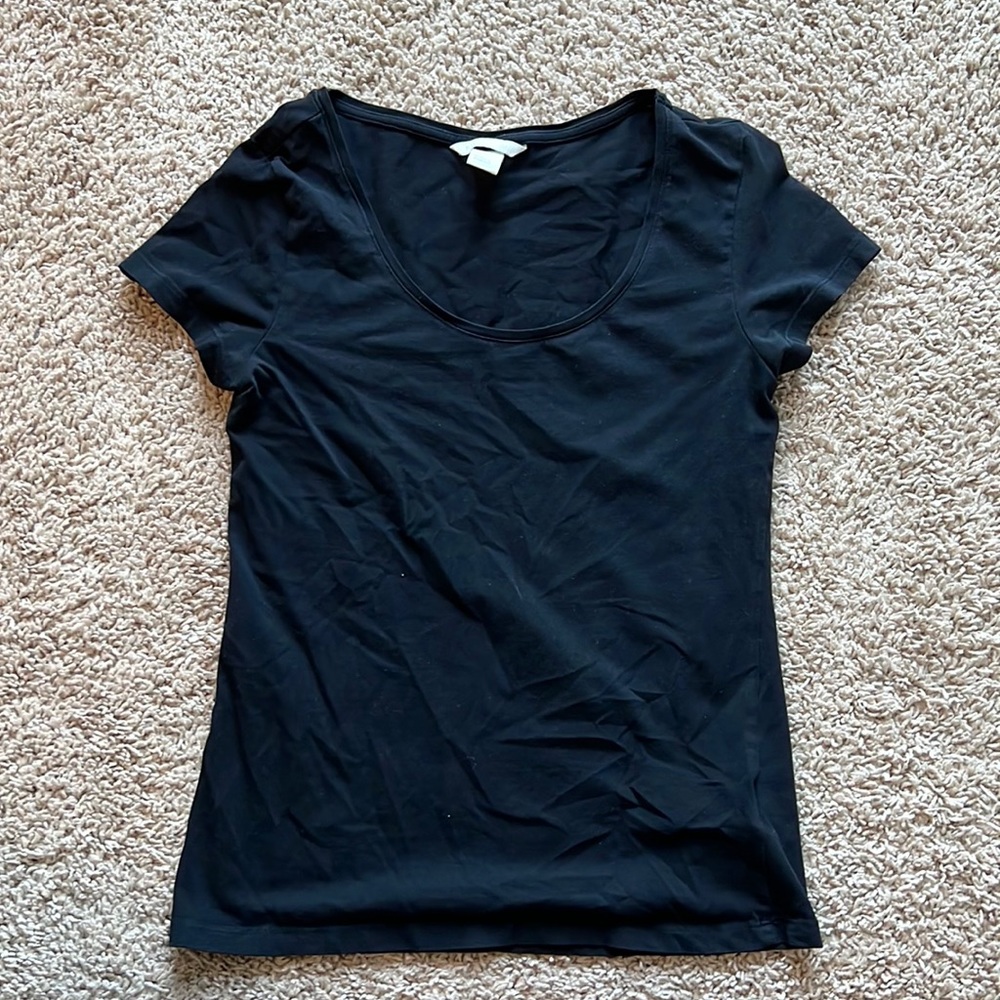 H&M Round Neck Short Sleece Shirt